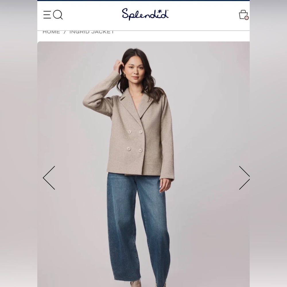 NWT Size M Ingrid Jacket by Splendid